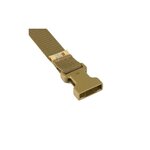 M-Tac packing / compression strap 25mm x 80cm with click closure GENII, Coyote tan