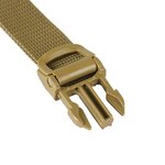 M-Tac packing / compression strap 25mm x 80cm with click closure GENII, Coyote tan