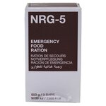 Ration alimentaire d'urgence NRG-5 (500G) 9 bars