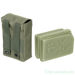 Fox outdoor Thermisch kussen, opvouwbaar, met molle tas, olijfgroen