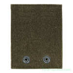 101 Inc MOLLE patch adapter hook + loop medium, legergroen