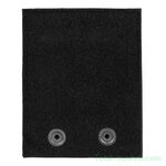 101 Inc MOLLE patch adapter hook + loop medium, zwart