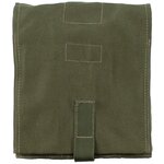 Dutch army Shoe polish set, 3 brushes, OD green