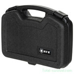 MFH Pistol case large, plastic, lockable, black