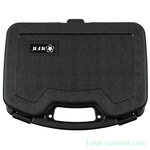 MFH Pistol case large, plastic, lockable, black