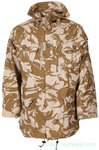 Britische Kommandojacke, Smock, mit Kapuze, winddicht, desert DPM