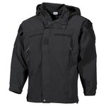 MFH US Soft Shell Jacke, Schwarz, GEN III, Level 5