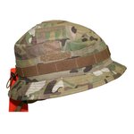 Defcon 5 Alpha Buschhut, Kinnband, SF Boonie, Rip Stop, OC Multicam