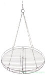 Fox outdoor opvouwbare grillplaat rond 49 CM met ketting