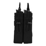 101 Inc open dubbele pistool magazijntas Molle, zwart