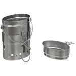 Fox outdoor Zweedse M40  kookset RVS 3-delig