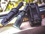 Olight Warrior X 4 tactical LED flashlight IPX8, Rechargeable 5000mAh