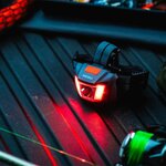 Nebo Einstein 250 LED hoofdlamp IP44 2-kleuren, 3x AAA