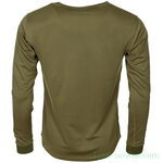Maillot de corps britannique thermique, unisexe, Thermowave, vert olive