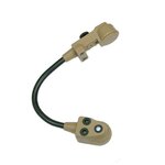 Z-Tactical Z030 tactical light microphone for Bowman EVO III headsets, coyote tan