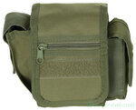 MFH Tactical waist bag with 3 compartments, OD green