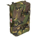 Sacoche latérale médicale armée hollandaise 15L modulable à compartiments, version 2, woodland DPM