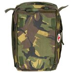 Sacoche latérale médicale armée hollandaise 15L modulable à compartiments, version 2, woodland DPM