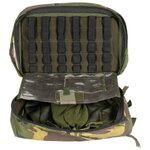 Sacoche latérale médicale armée hollandaise 15L modulable à compartiments, version 2, woodland DPM