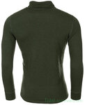 ​​​​​​​Maillot de corps thermique à manches longues armée NL, Unisex, Mérinos, vert olive