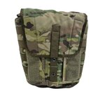Sac de masque à gaz Molle Field Pack de l'armée danois, Muilticam