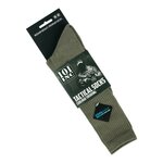 101 Inc Coolmax tactical socks, OD green, terry sole