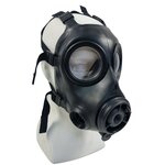 Avon FM-12 Full Face Mask / Gas Mask with drinking tube, Dual EN-148 RD40, black