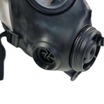 Avon FM-12 Full Face Mask / Gas Mask with drinking tube, Dual EN-148 RD40, black