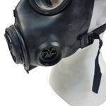 Avon FM-12 Full Face Mask / Gas Mask with drinking tube, Dual EN-148 RD40, black