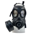 Avon FM-12 Full Face Mask / Gas Mask with drinking tube, Dual EN-148 RD40, black