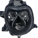 Avon FM-12 Full Face Mask / Gas Mask with drinking tube, Dual EN-148 RD40, black