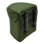 Dutraco field bag for night vision binoculars, Alice clips, OD green