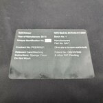 Coneen Defence gilet pare-balles de protection pour armes légères INC 29650, insert en Kevlar, 30 x 25 cm
