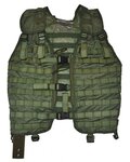 Dutch army Tactical load carrying vest, Molle, incl. 10 pouches, DPM camo