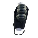 Magforce Riot Gear Schlagfeste Weste mit Schritt- und Oberarmprotektoren, schwarz