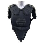 Magforce Riot Gear Schlagfeste Weste mit Schritt- und Oberarmprotektoren, schwarz