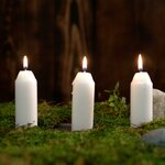 Uco 9 hour Candle White, 3 pack
