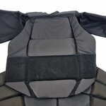 Magforce Riot Gear impact-resistant covert vest with upper arm protectors, black