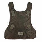 Wahler Bundeswehr ballistische body armour insert, rugdeel, legergroen