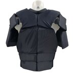 Magforce Riot Gear impact-resistant covert vest with upper arm protectors, black