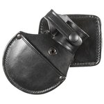 PWL Z-1417 Verstellbarer Handschellenhalter mit Gürtelbefestigung, Schwarz