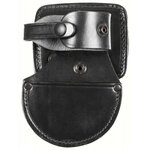 PWL Z-1417 Verstellbarer Handschellenhalter mit Gürtelbefestigung, Schwarz