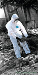 Ansell Alphatec (Microgard) 1500 Plus M111 Disposable Overall Type 5/6 Wit