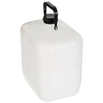 Swedish Army 10L water jerrycan, transparent white