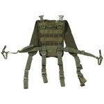 Czech webbing yoke H-type for load carrying set MNS-2000, M95 camo