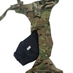 British Virtus Body armor Tier 2 pelvic protection with soft armor fillers