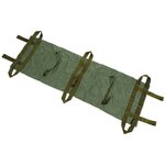 Dutch Army casualty transport tarpaulin / stretcher lightweight, OD green