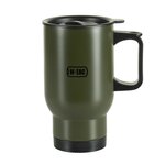 M-Tac mug isotherme avec couvercle 450 ml, vert olive