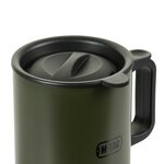 M-Tac mug isotherme avec couvercle 450 ml, vert olive