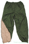 Britse thermo-overbroeken, 2-zijdig, legergroen/khaki